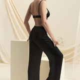 Pantalon "Transparence" Blanc Perle